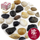 Chinese Pebbles - Polished Mixed Colour - Small - 2695